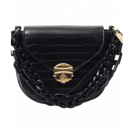 BOLSO JAIME IBIZA JI 2061 CROCO NEGRO